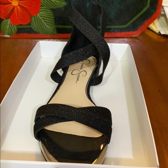 Jessica Simpson Black Aimlee Sandal - Picture 5 of 7